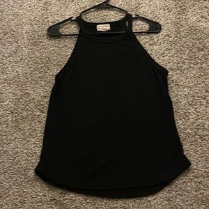 Black Racerback Tank Top